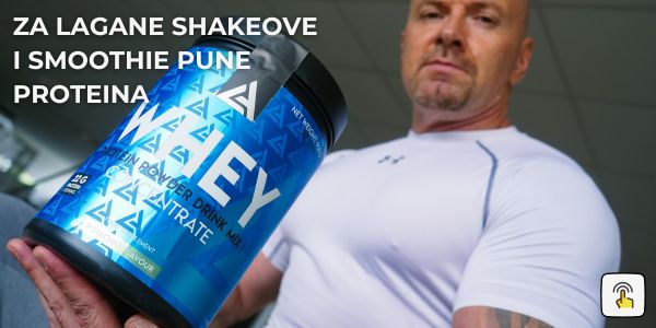 Za lagane shakeove i smoothie pune proteine